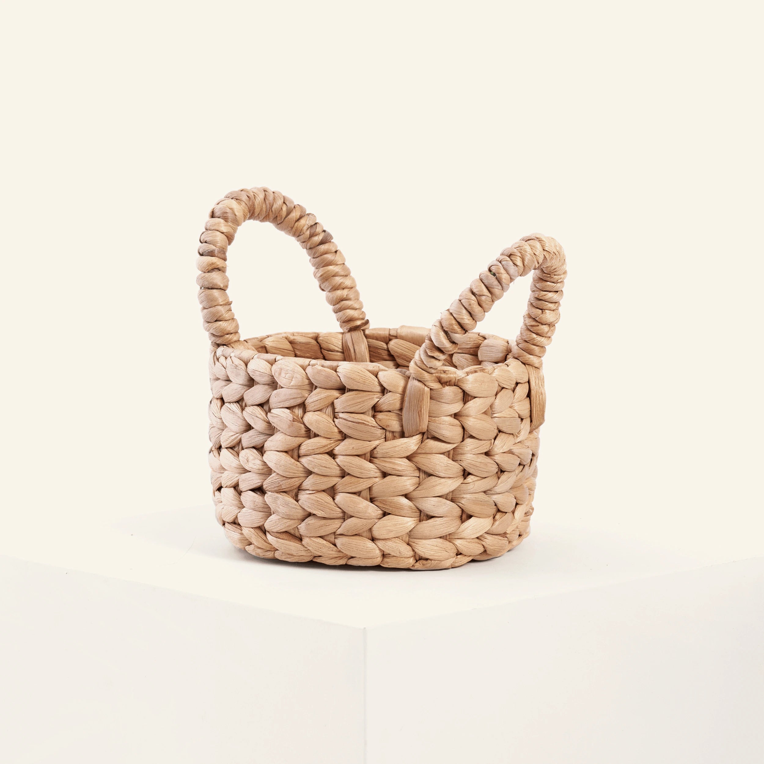 Panier en jacinthe d&