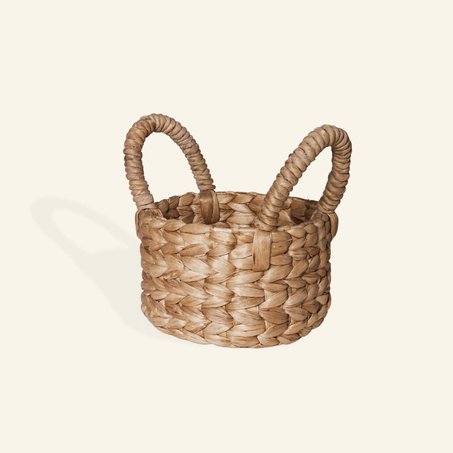 Panier en jacinthe d&