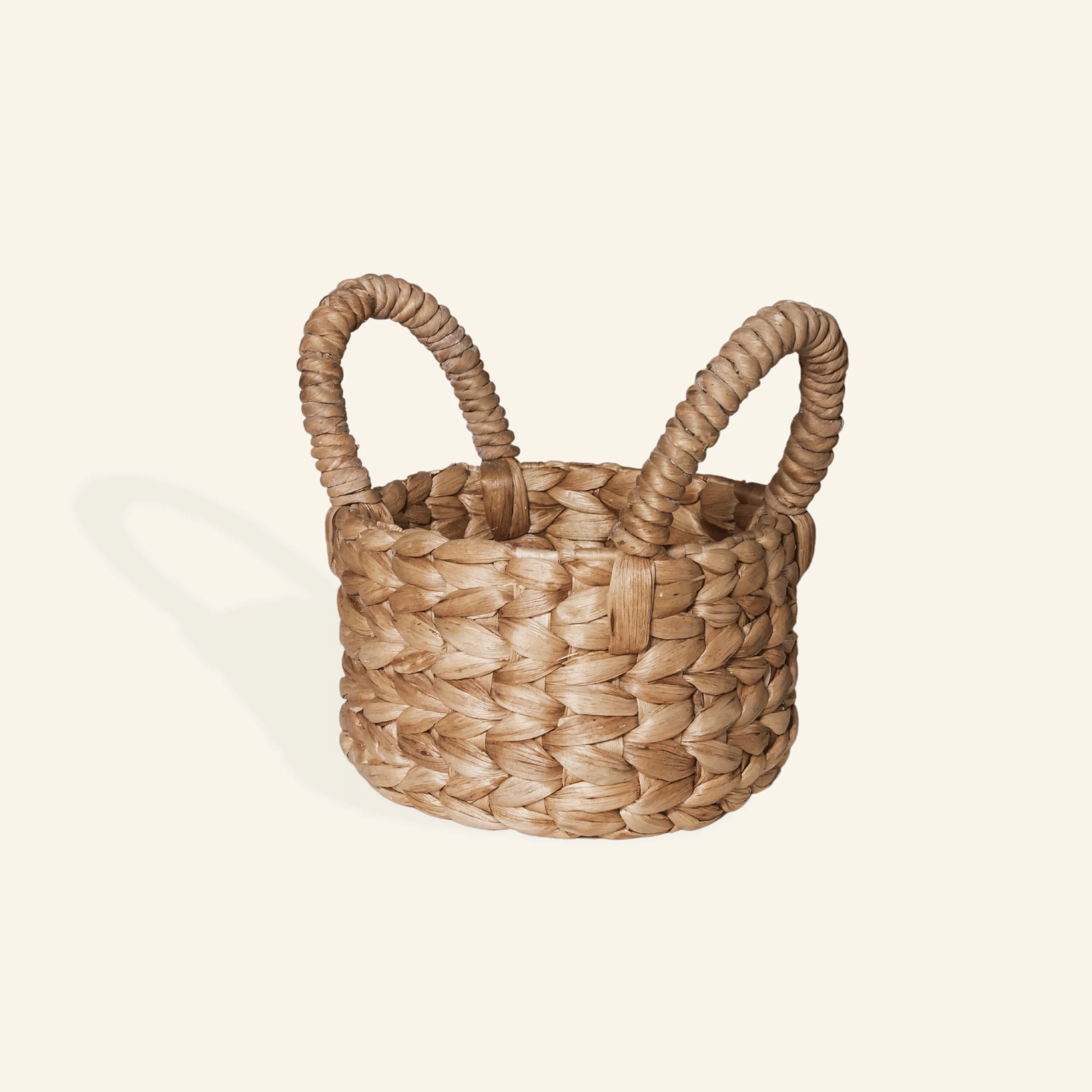 Panier en jacinthe d&