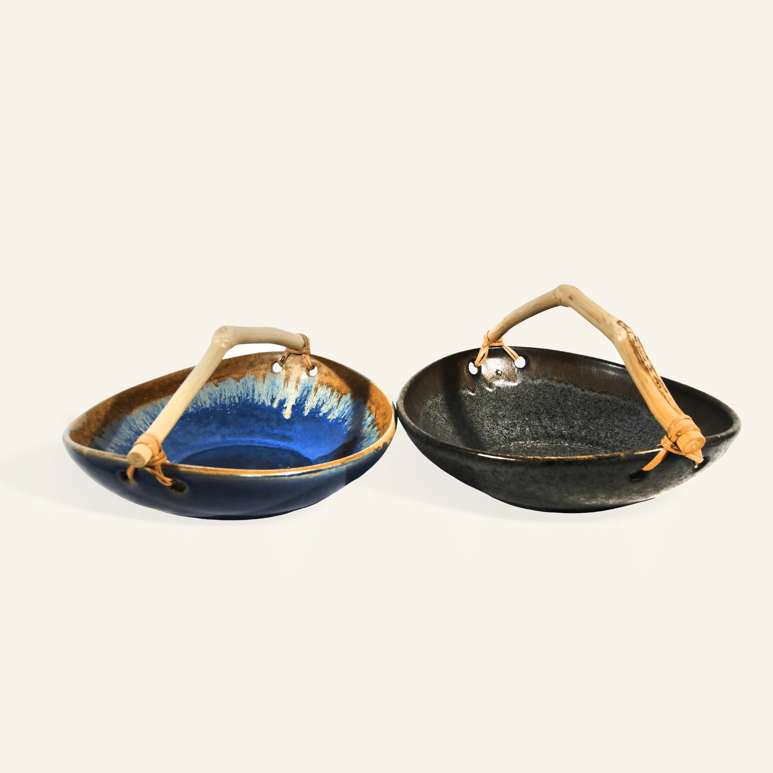 Plat céramique et bois - CRUSOË