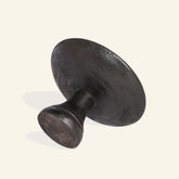 Bol noir sur pied en bois de manguier - CRUSOË