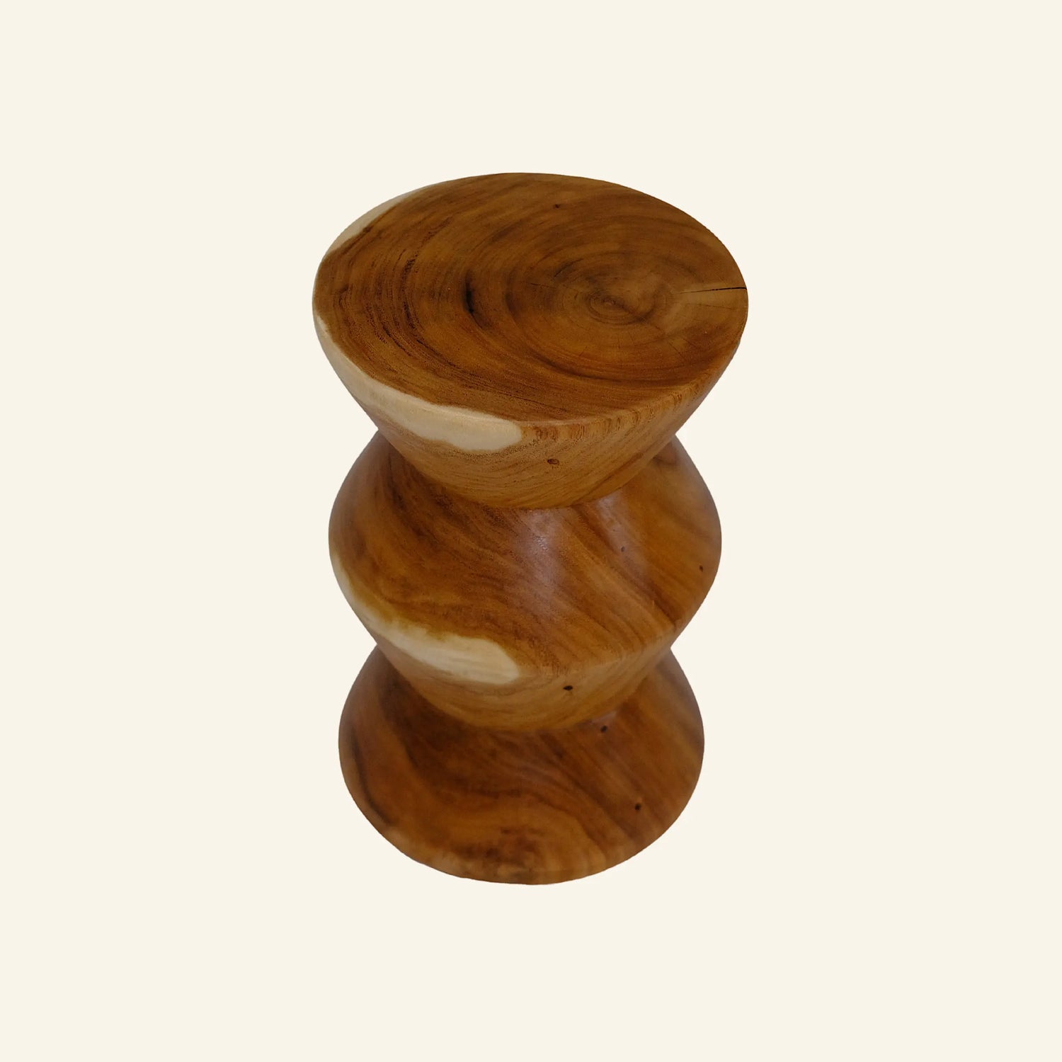 Bruno stool in exotic wood