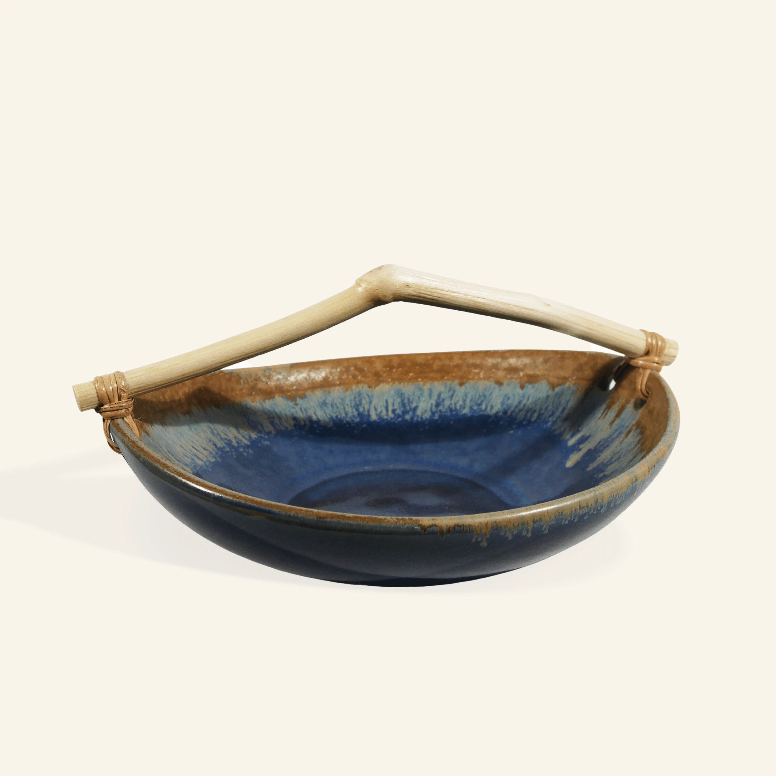 Plat céramique et bois - CRUSOË