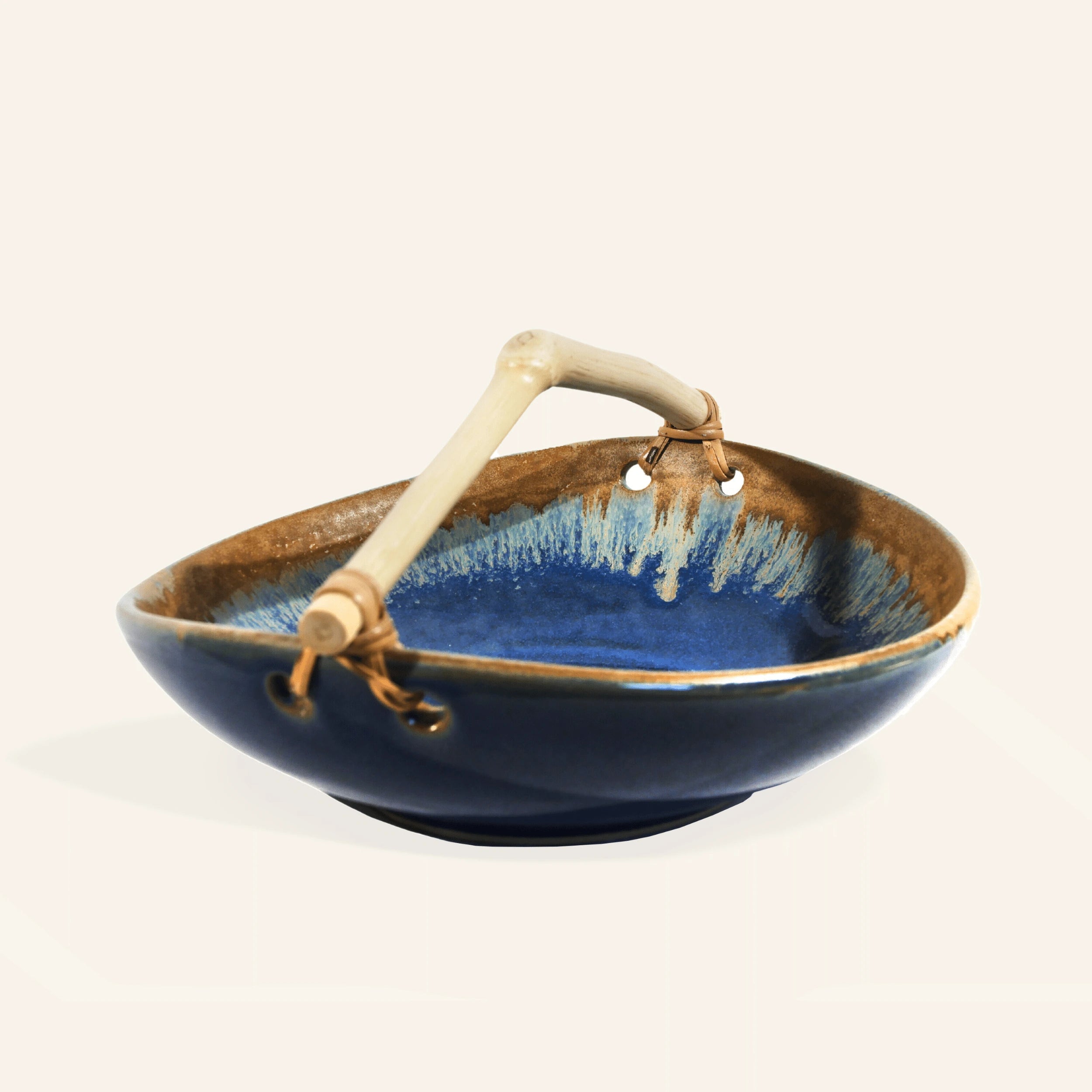 Plat céramique et bois - CRUSOË