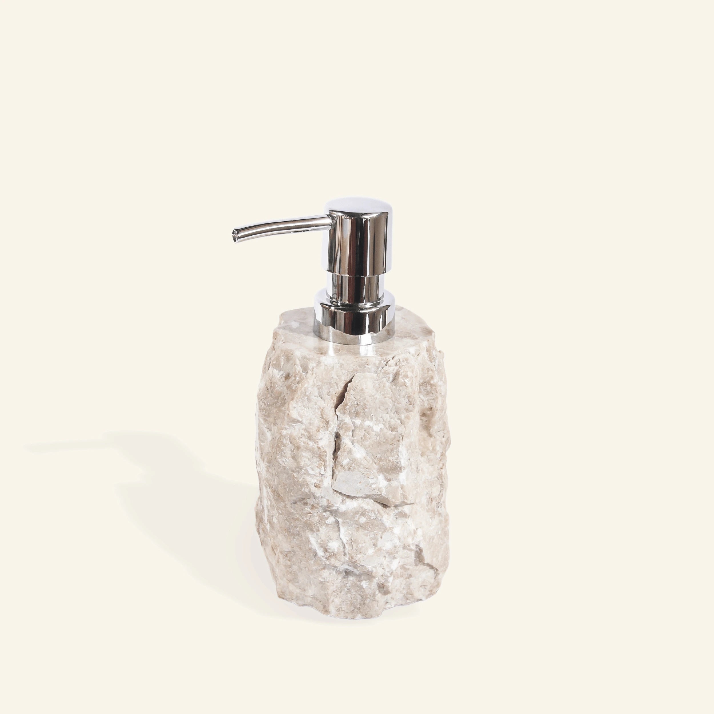 Distributeur savon en marbre - CRUSOË