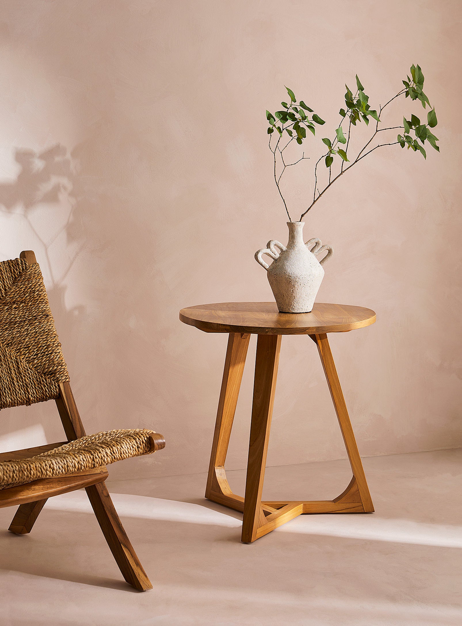 Arra teak side table