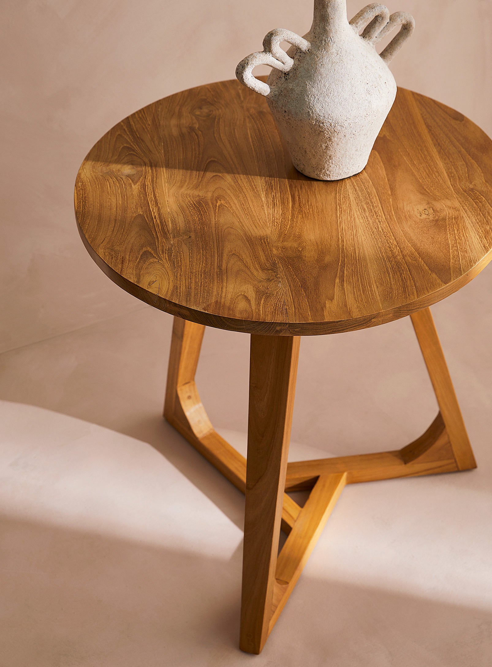 Arra teak side table
