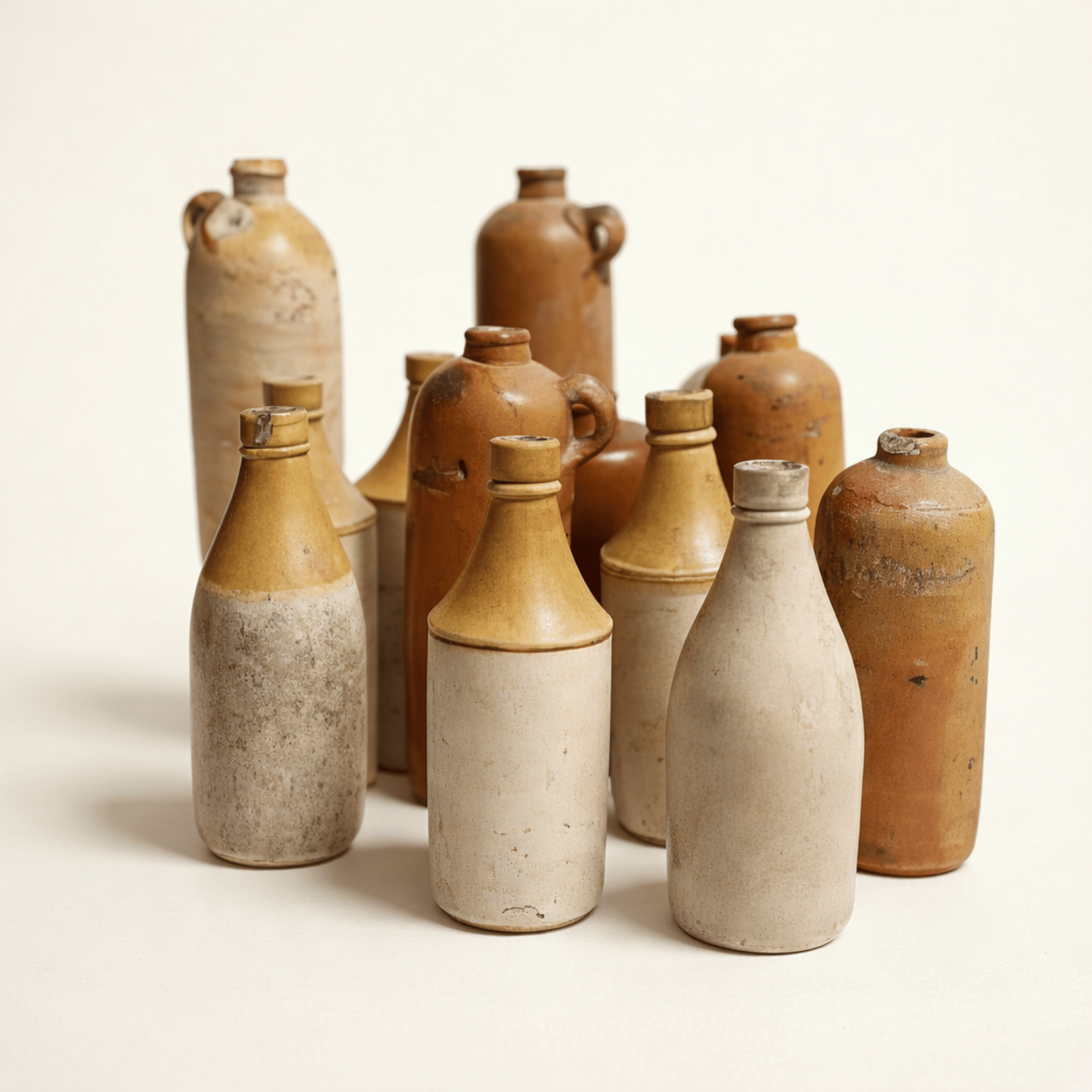 Antique Bottles - 22cm