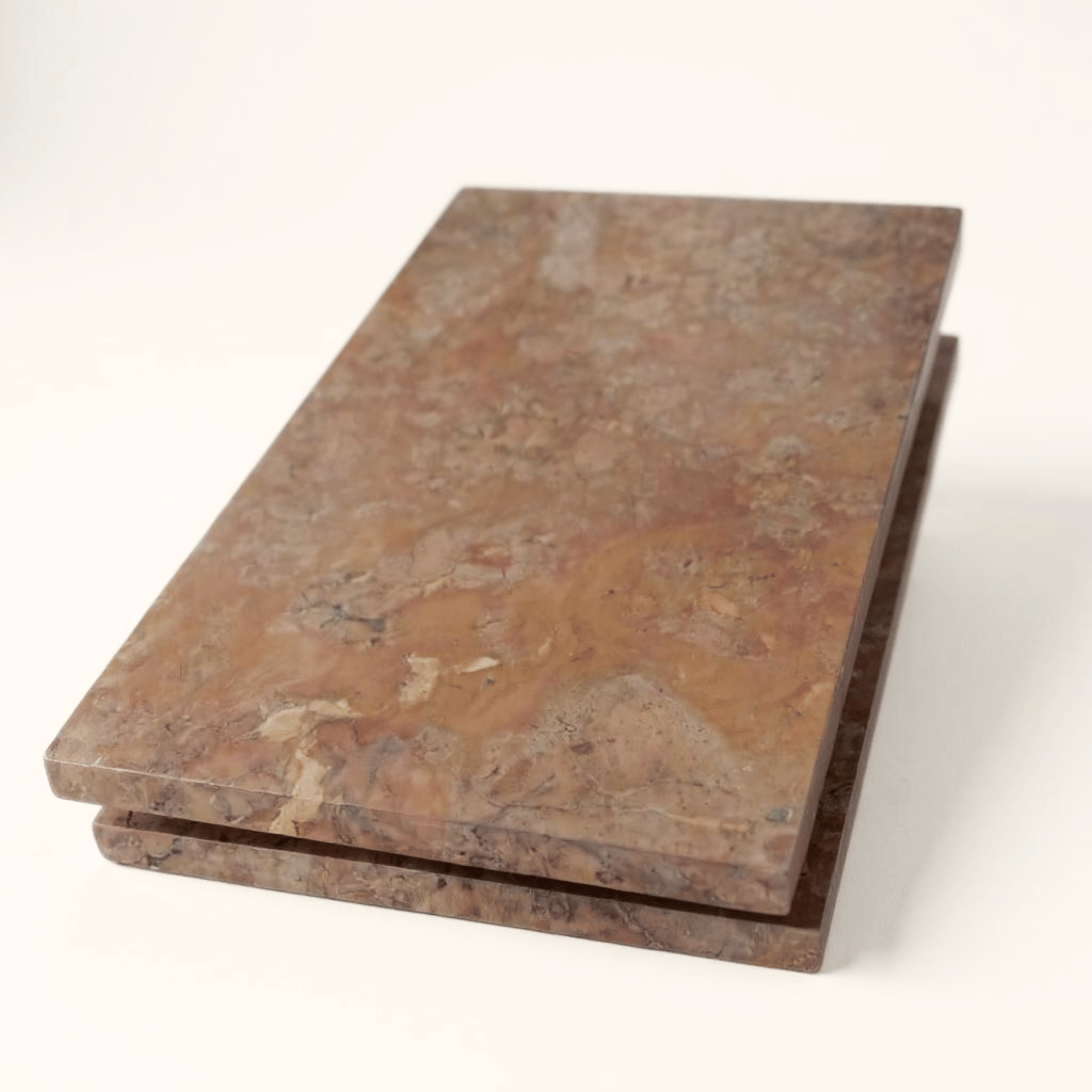 Plateau de service en marbre