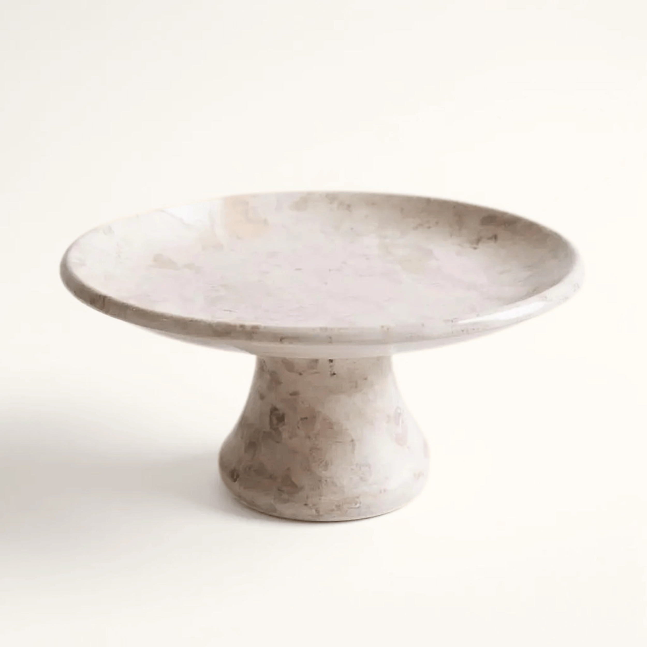 Tray with marble base