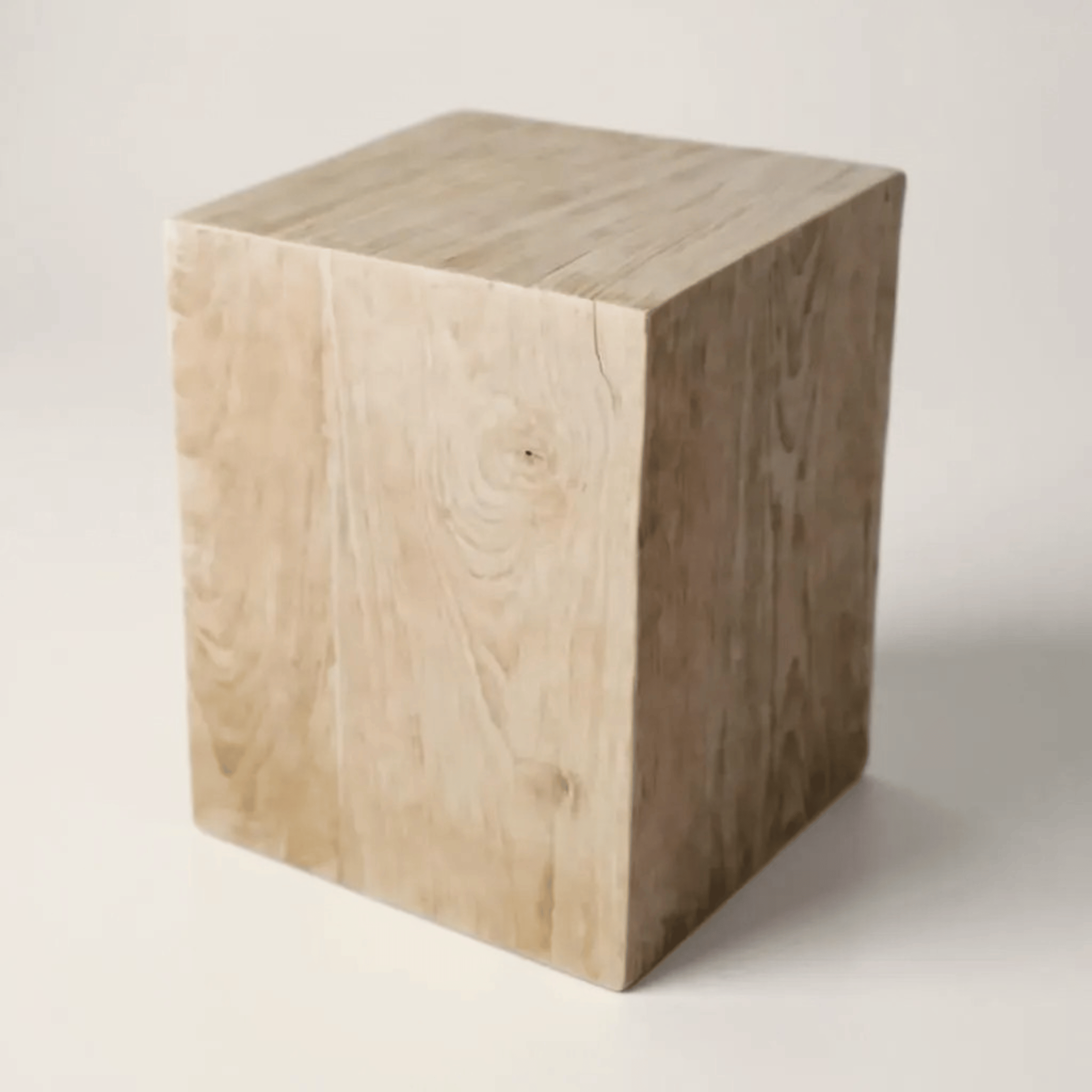 Bali Cube - Teak wood