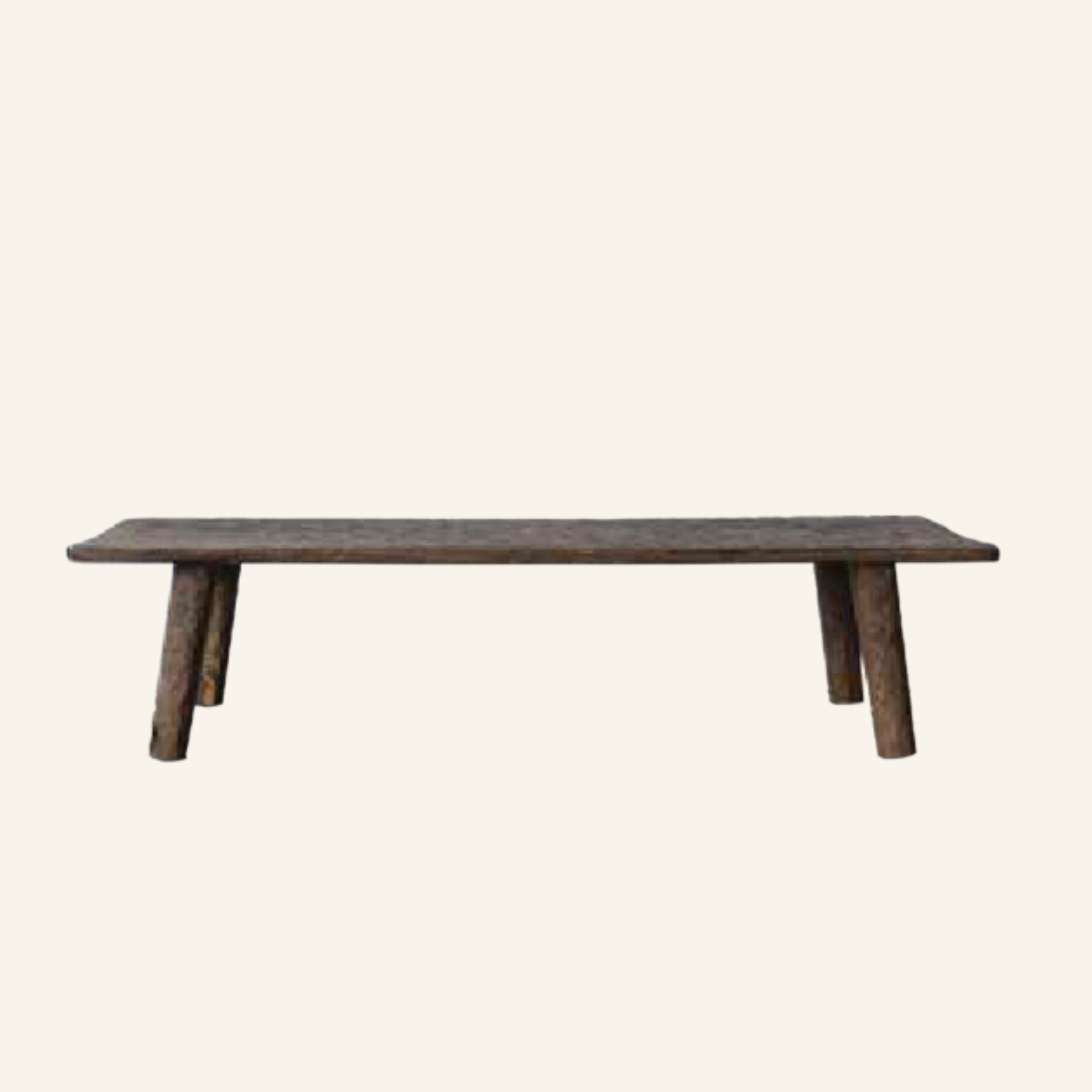 Amadoo rustic teak bench