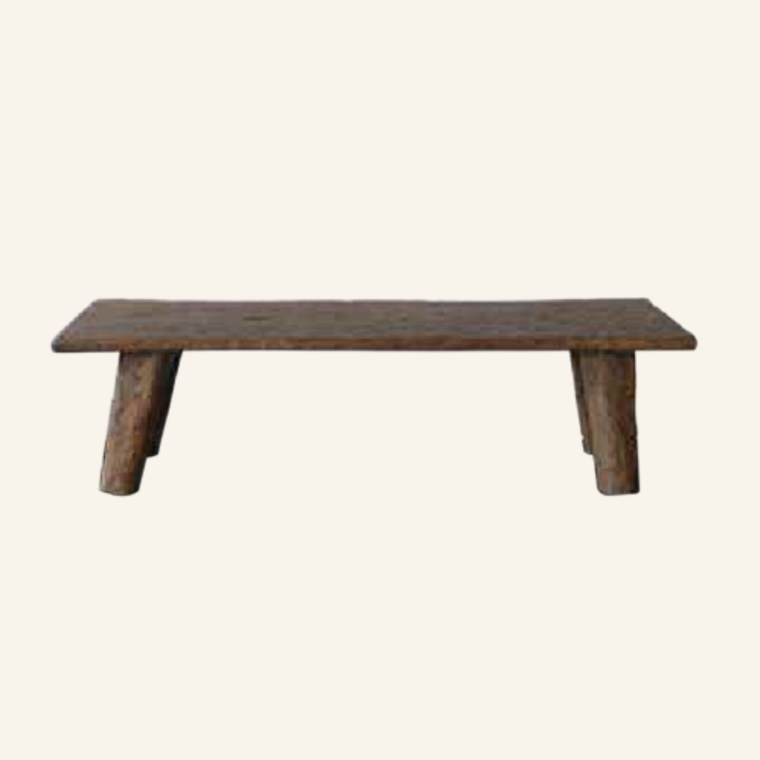 Amadoo rustic teak bench