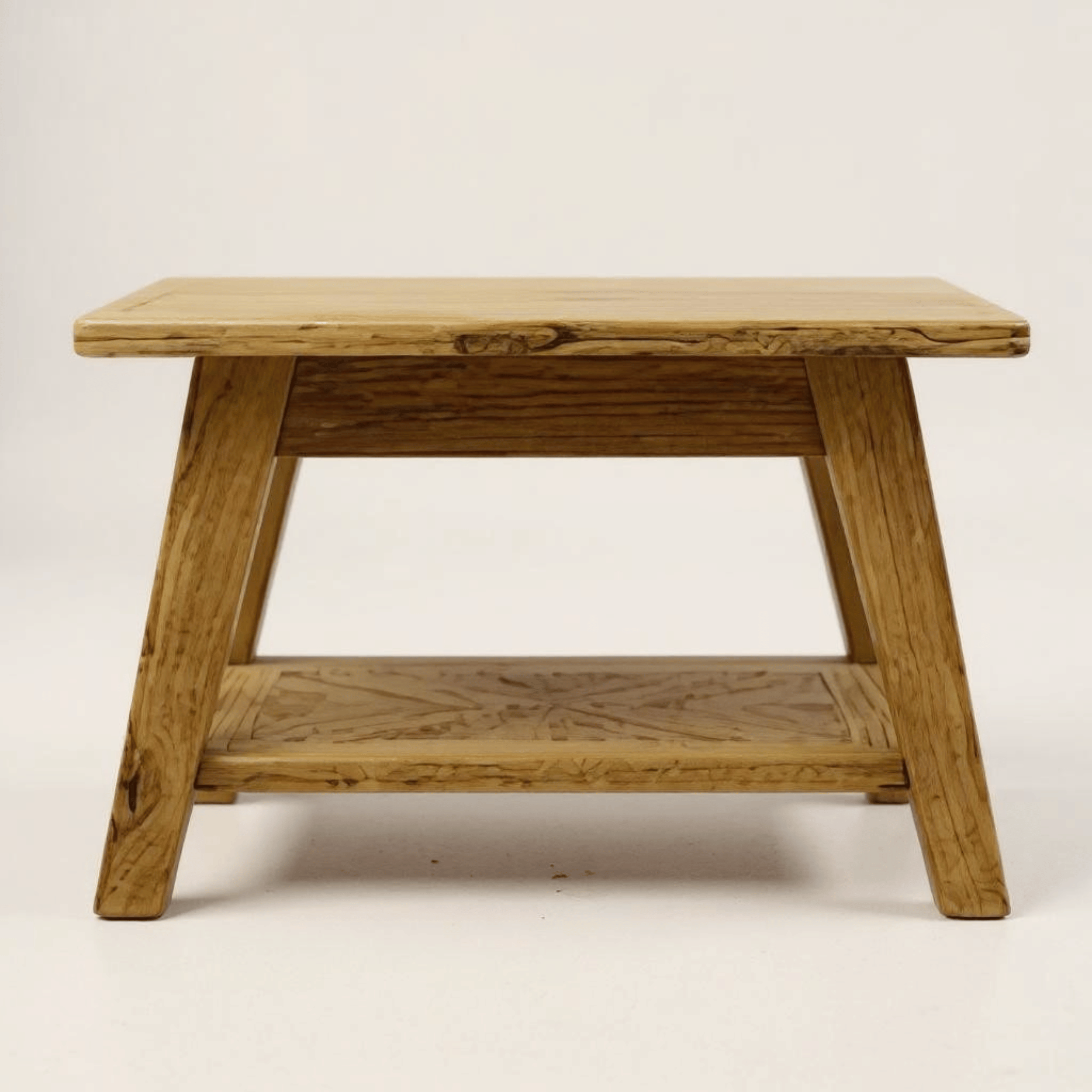 Console FARMHOUSE en teck recyclé - 1 tiroir