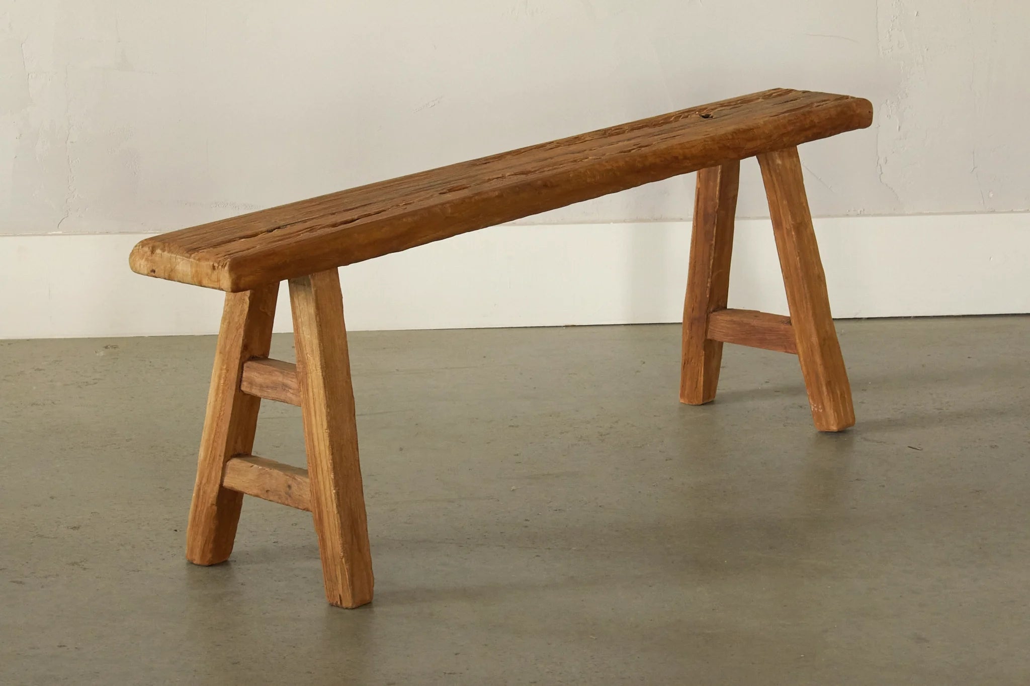 Narrow vintage bench - 150 cm