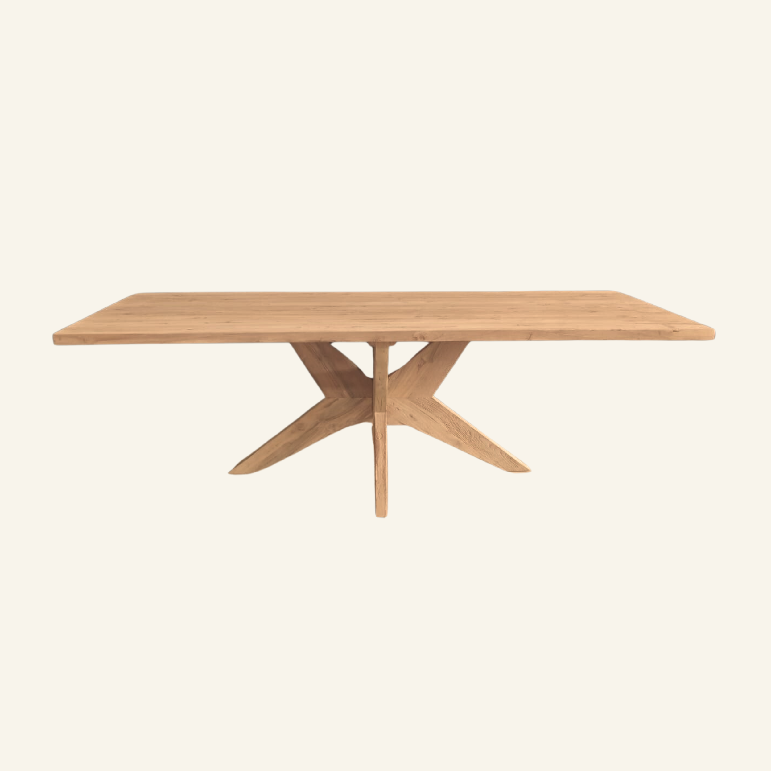 Axis teak dining table