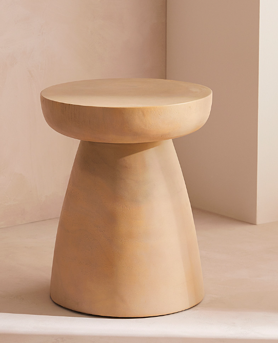 Michael side table in exotic wood
