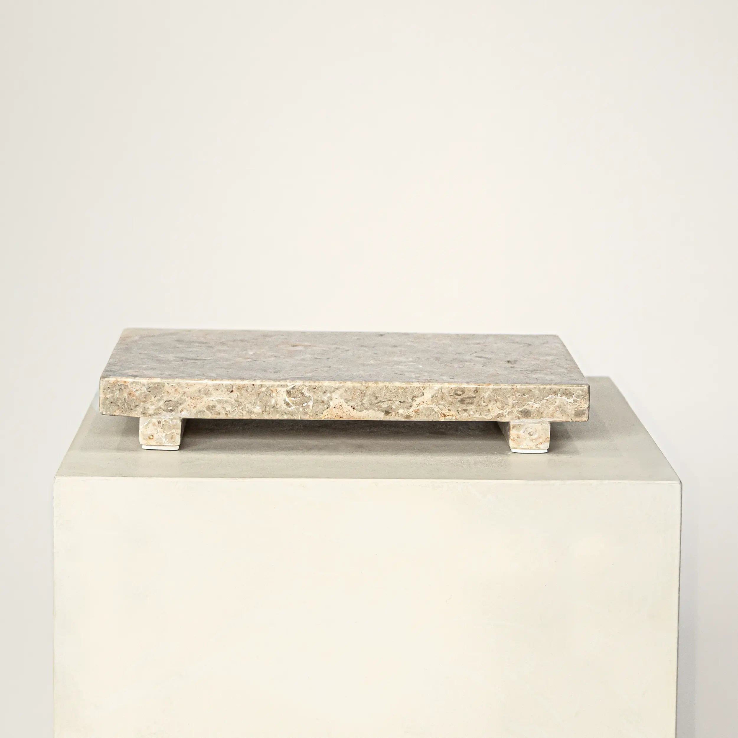 Plateau de service en marbre