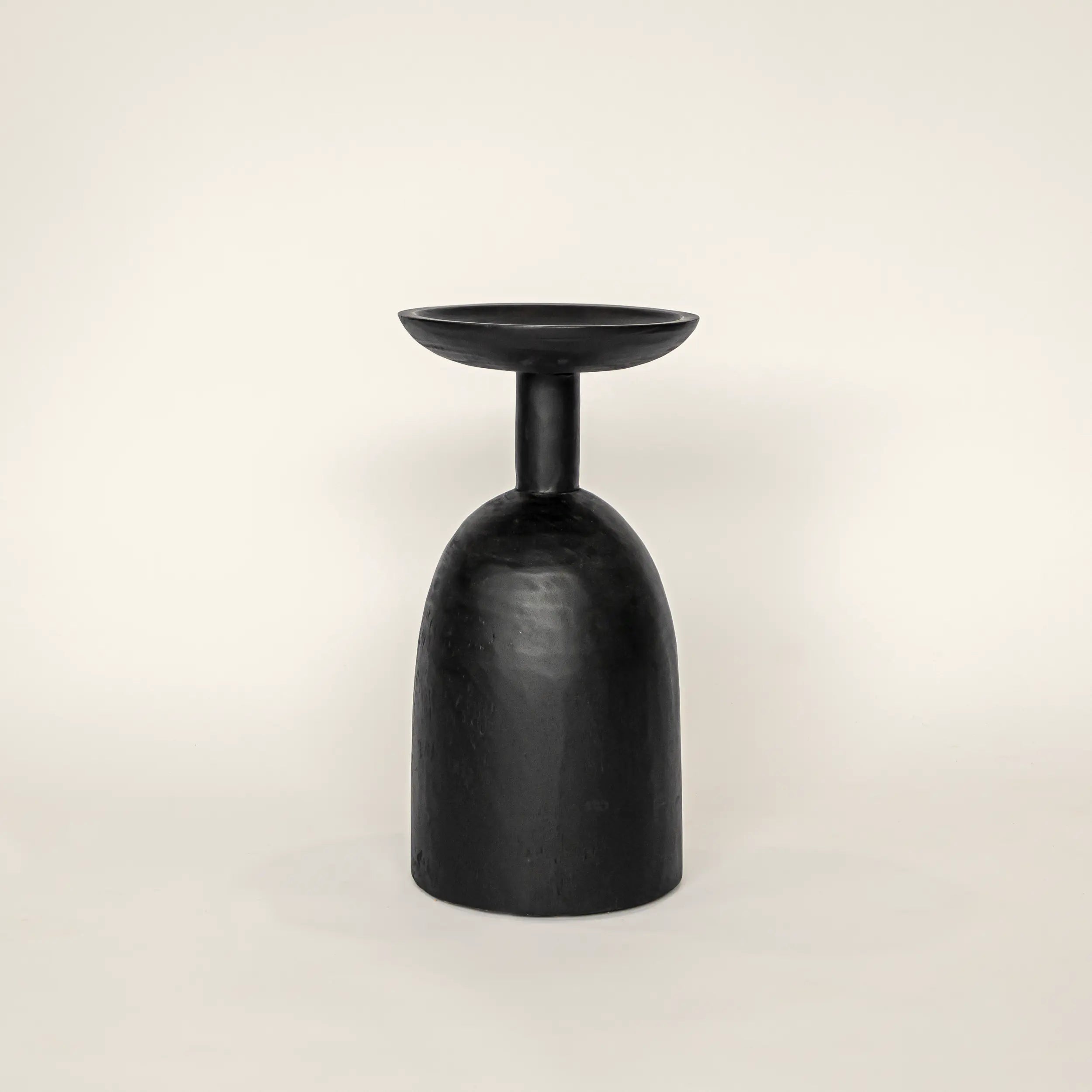 Serayu side table in black suar