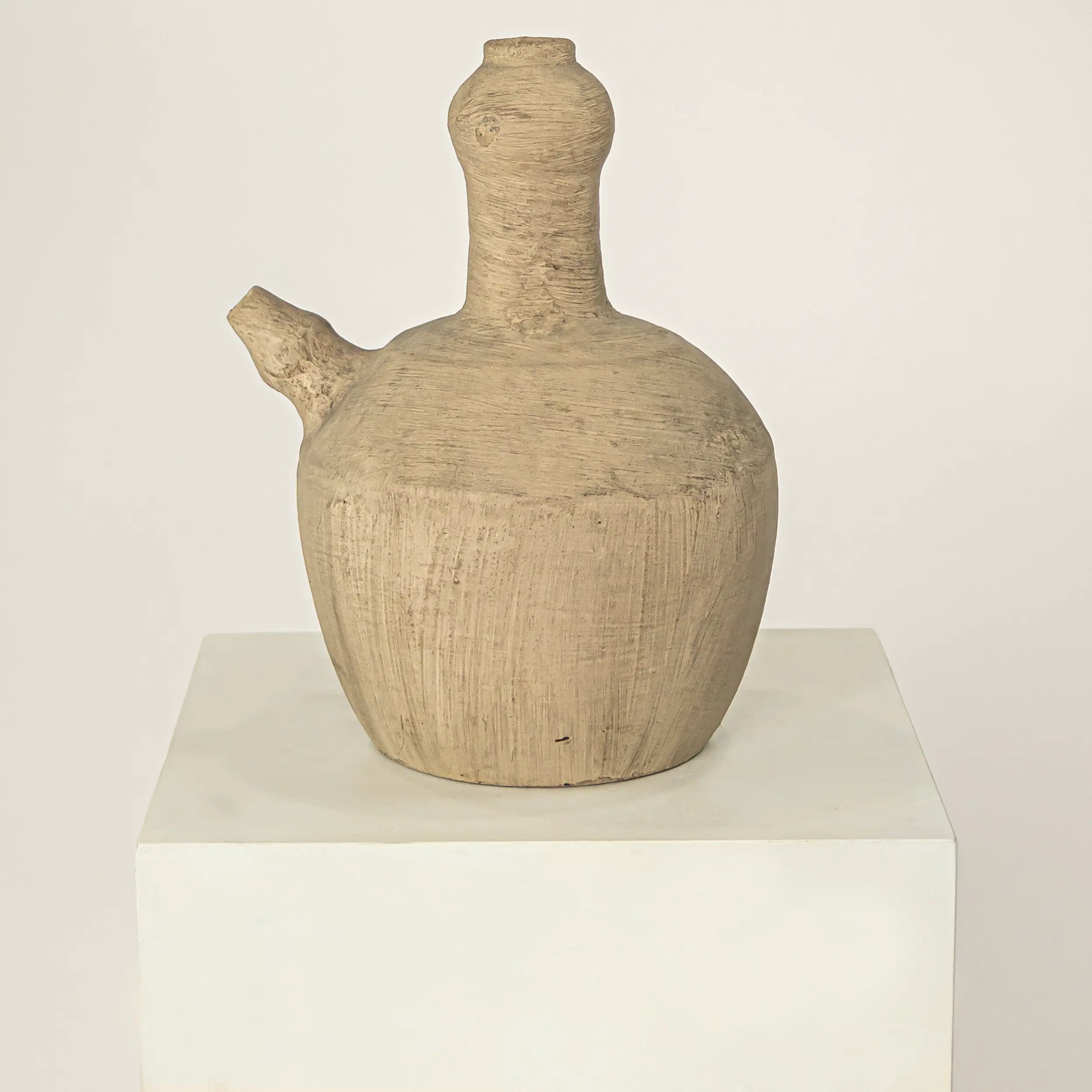 Decorative vase with pouring spout - large