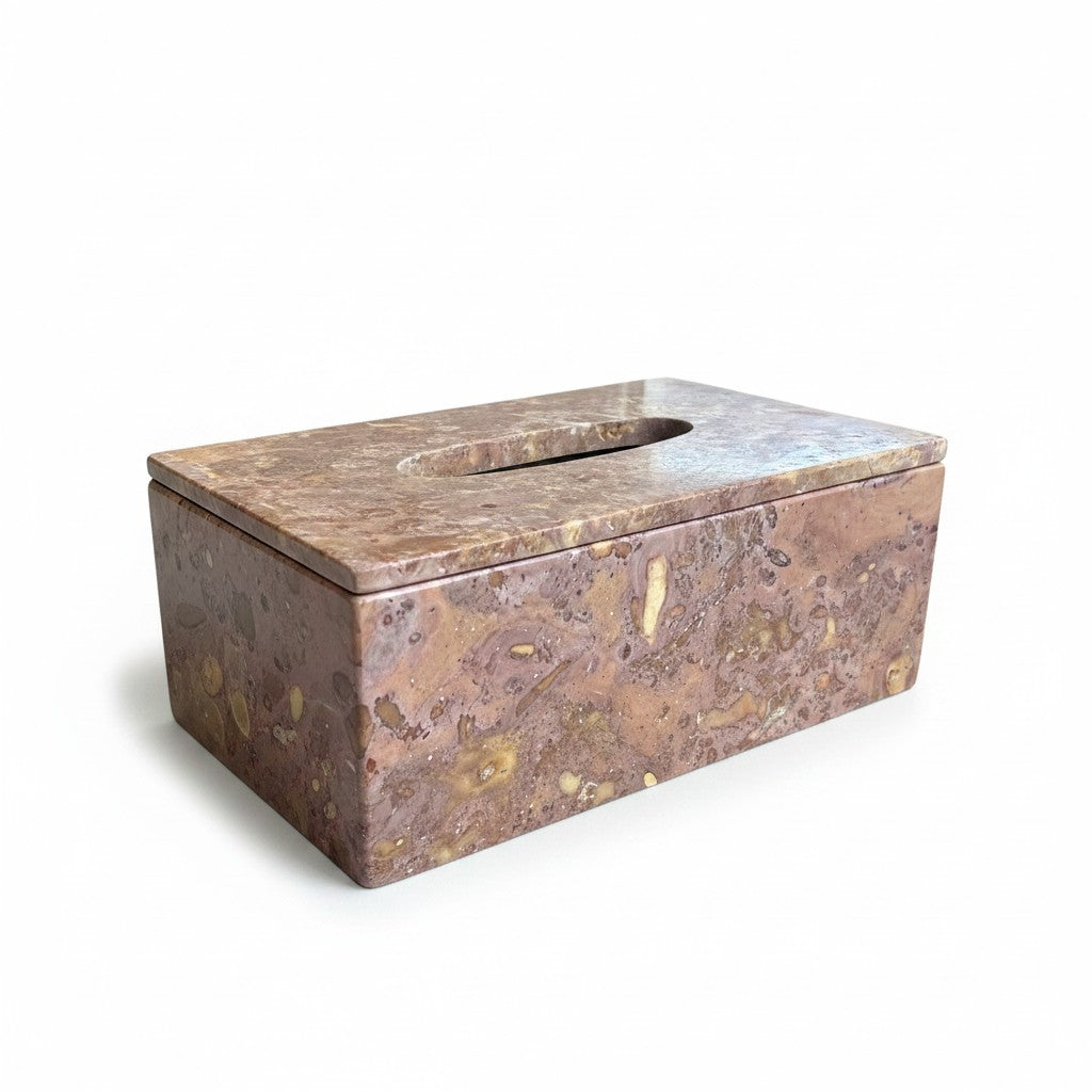 Boîte à mouchoirs en marbre