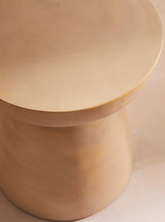 Michael side table in exotic wood