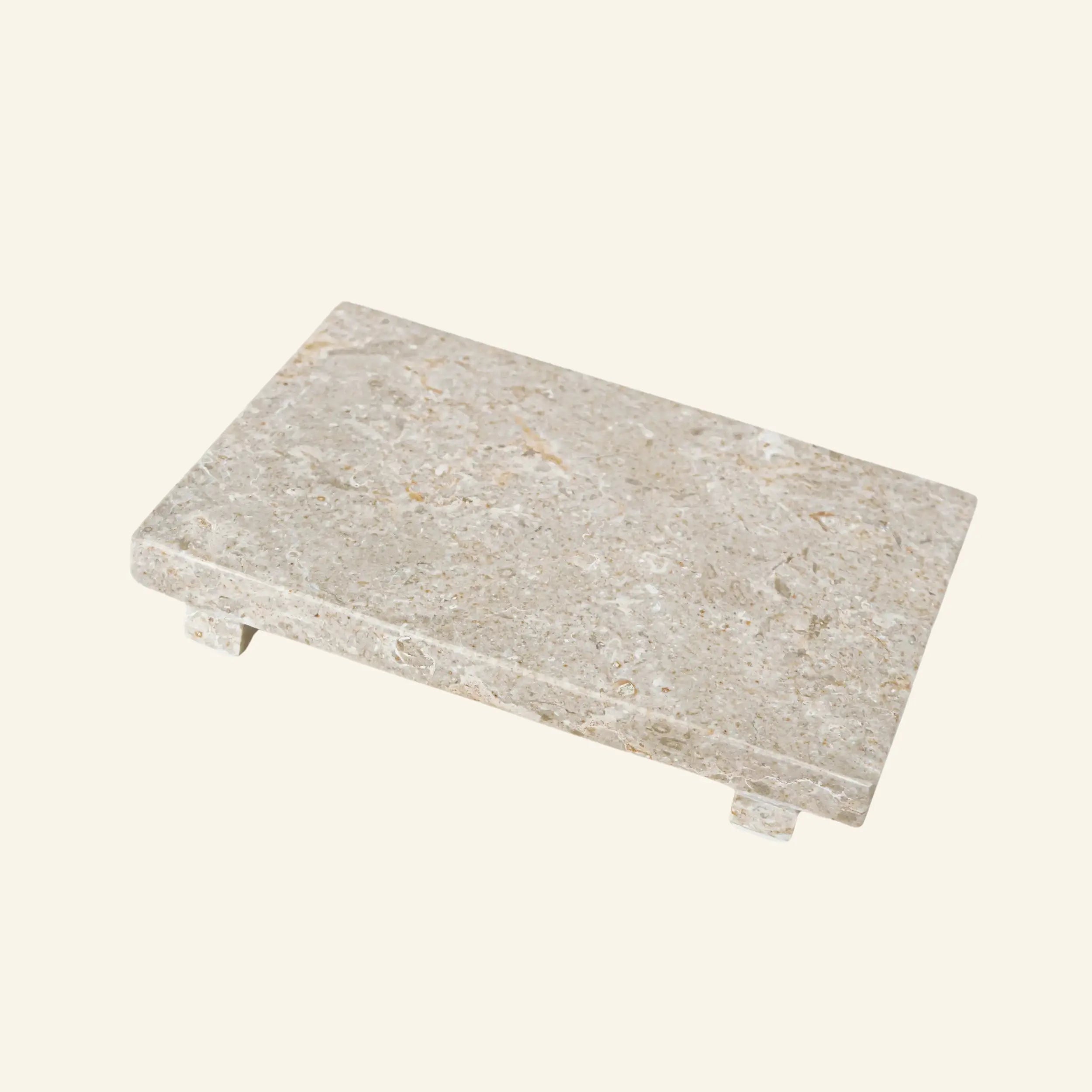 Plateau de service en marbre