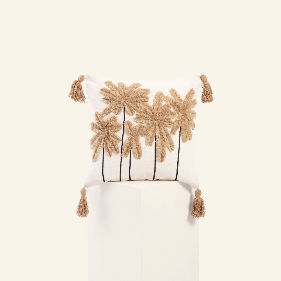 Coussin tissé à la main - CRUSOË