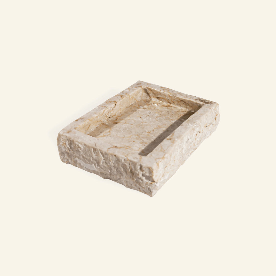 Porte Savon en marbre blanc - CRUSOË