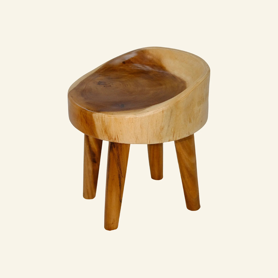 Chaise en bois exotique naturel