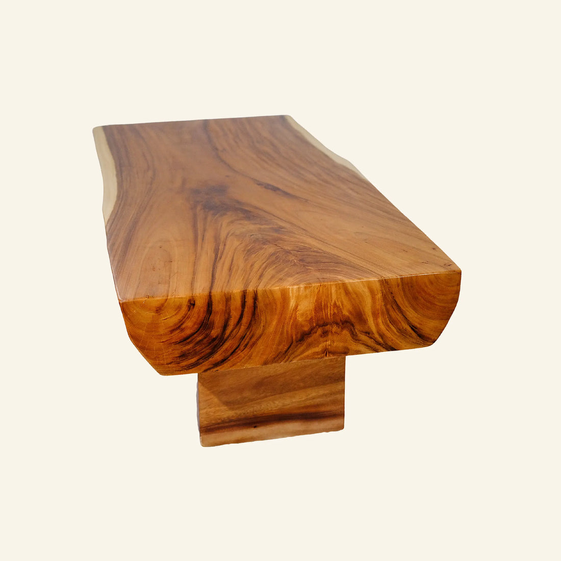 Table en bois exotique naturel