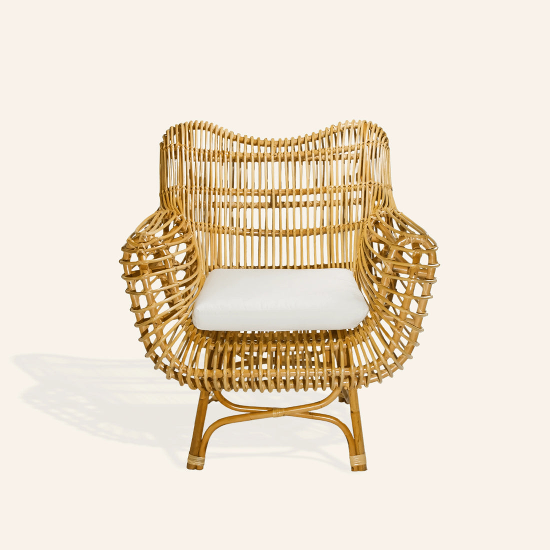 Fauteuil en rotin - CRUSOË