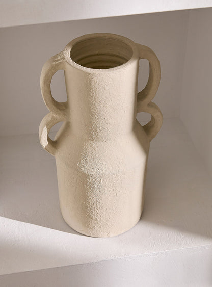 Poseidon Vase - Cream