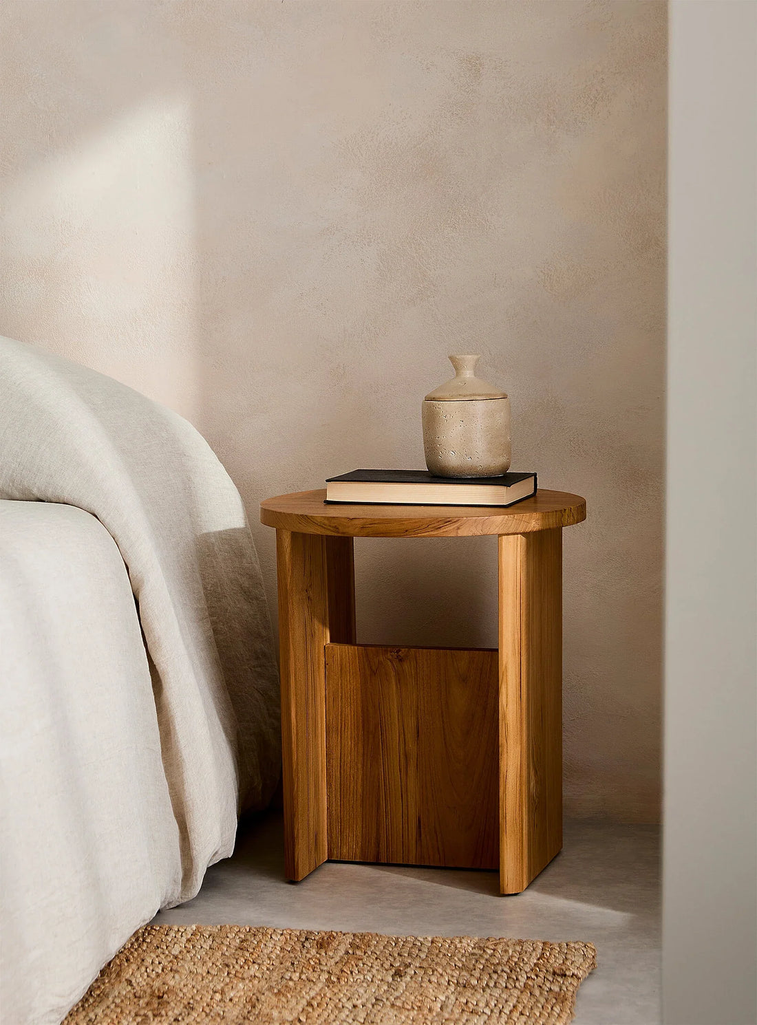 Nika teak stool