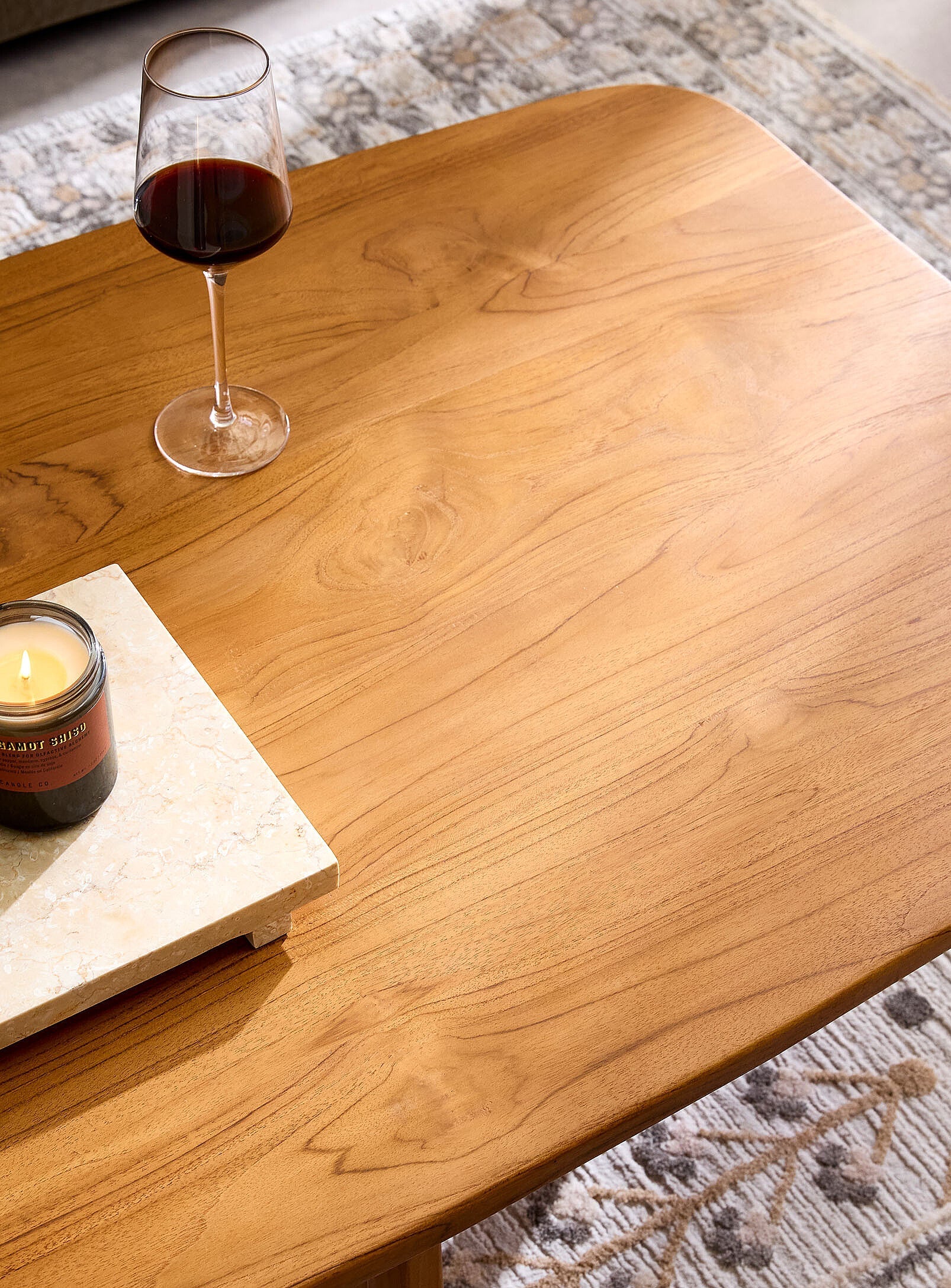 Magalie Coffee Table - Java Oak