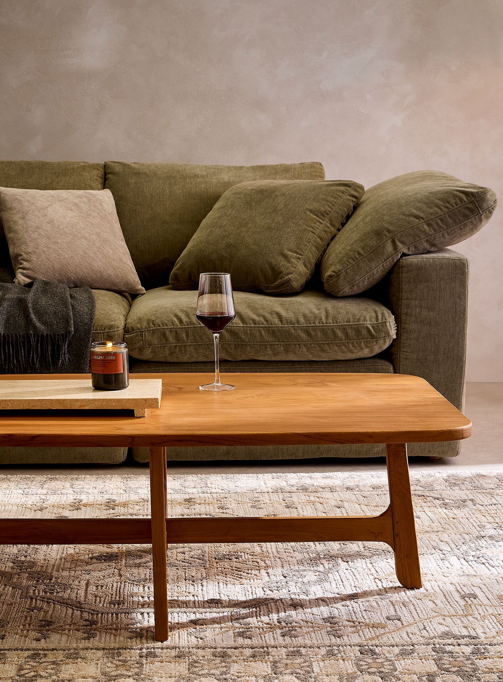 Magalie Coffee Table - Java Oak