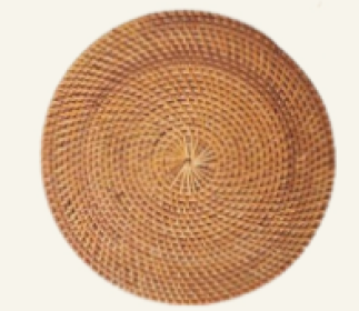 Colonial Placemat - Natural Brown