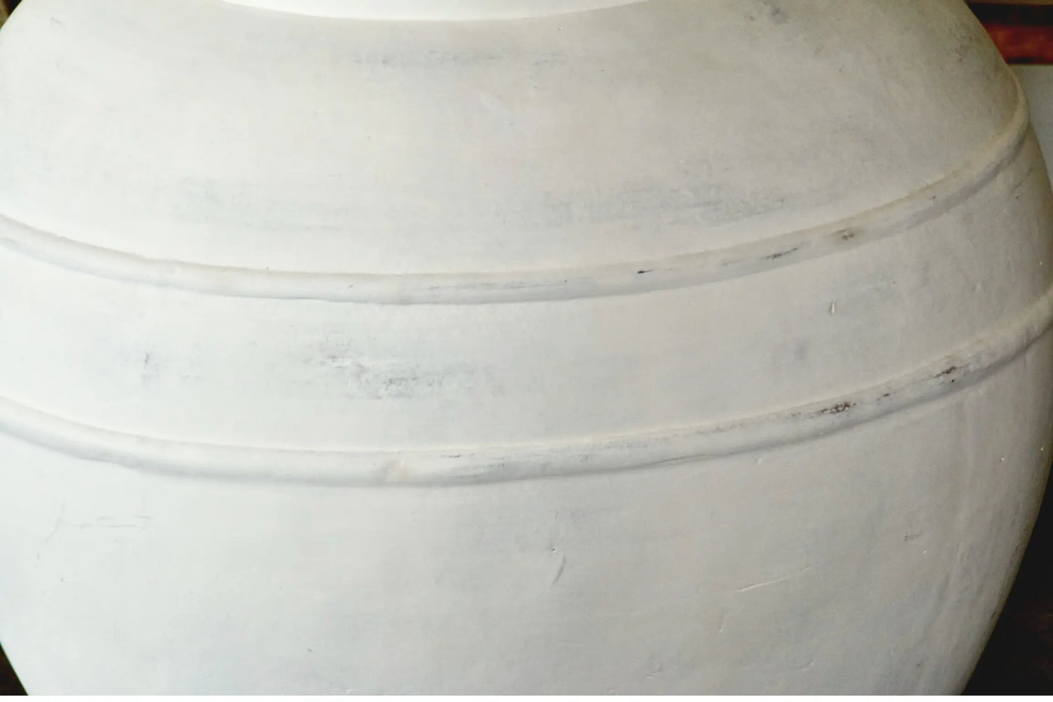 Pot en terracotta Dalya  blanc
