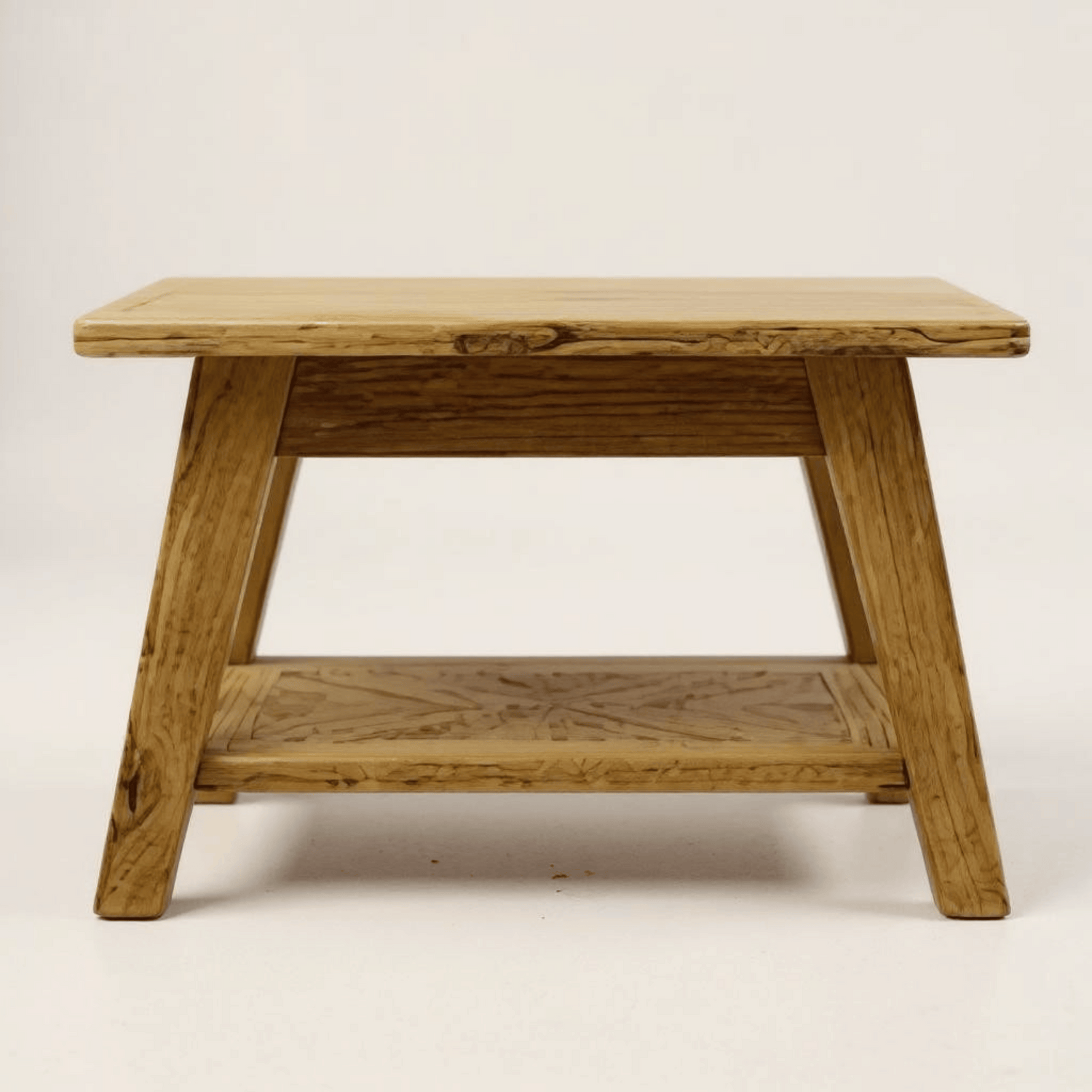 Console FARMHOUSE en teck recyclé - 1 tiroir