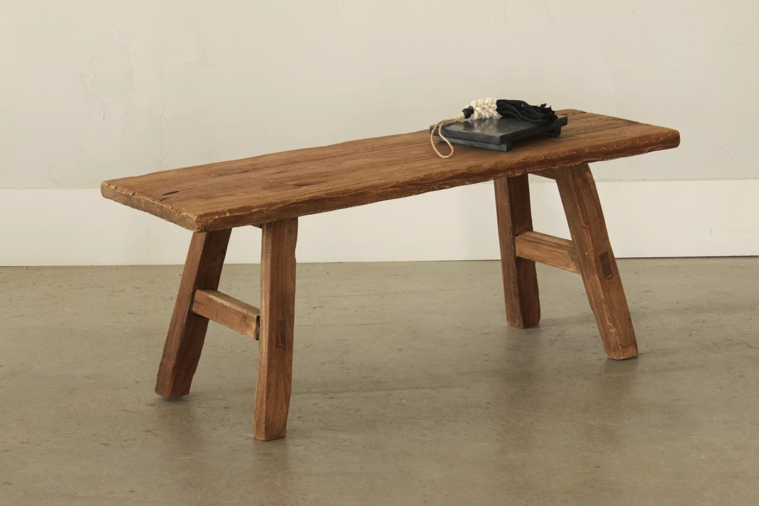 Vintage A-legged bench