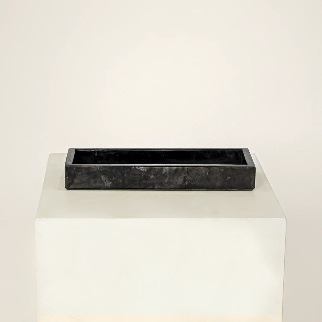 Plateau en marbre - Noir