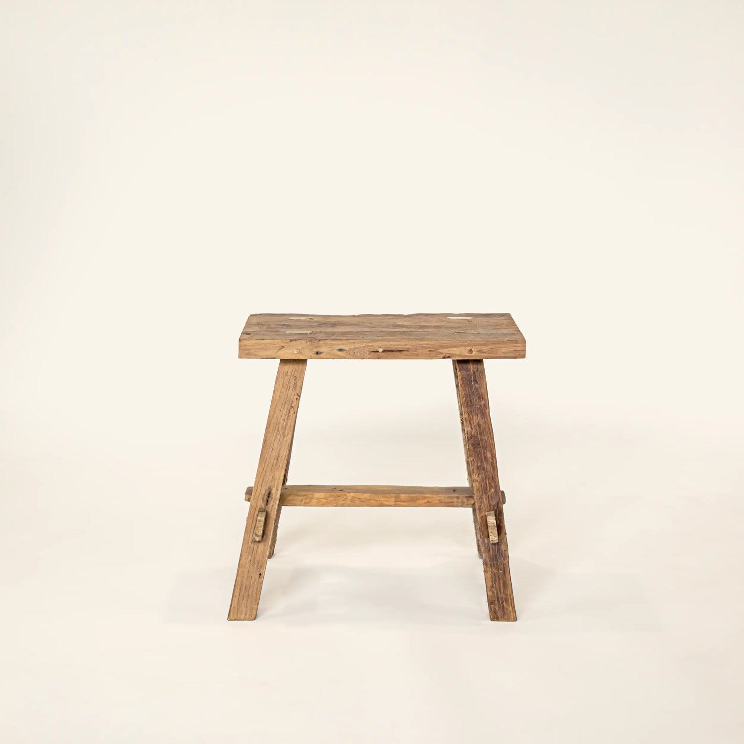 Vintage teak stool