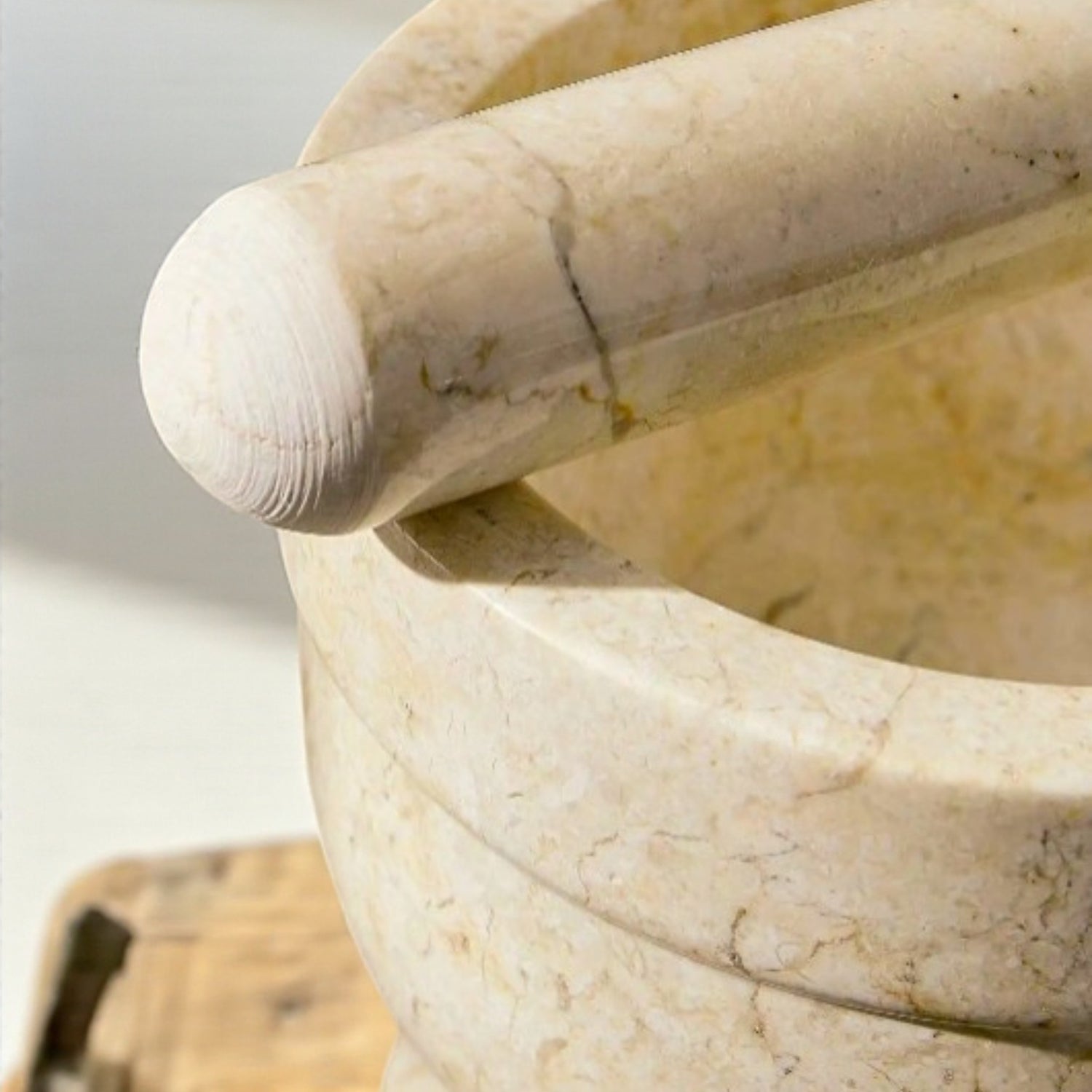 Marble mortar