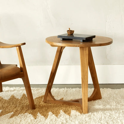 Arra teak side table