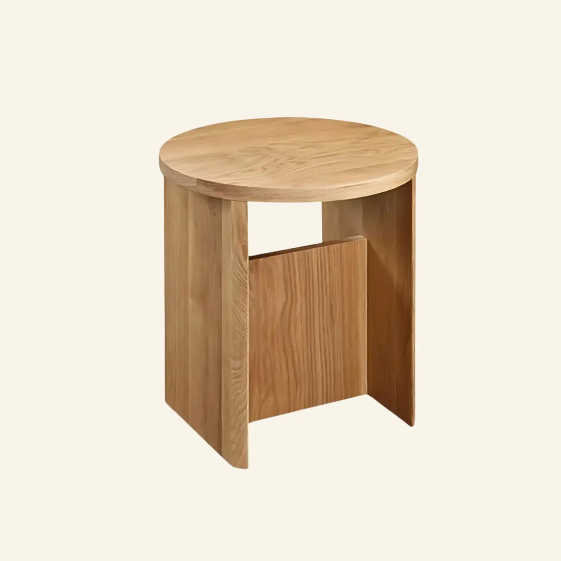 Tabouret en teck Nika